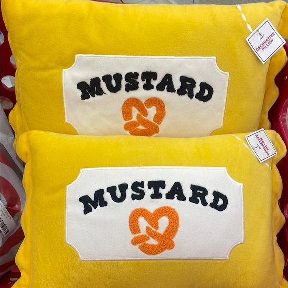 Yellow Mustard Decorative Pillow